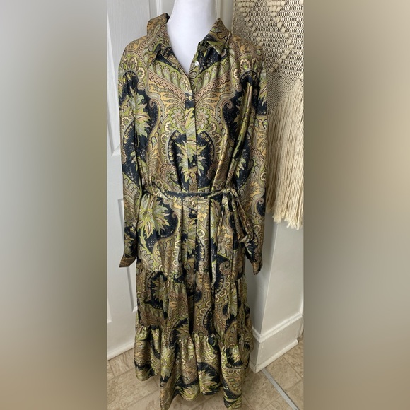 NWT Kobi Halperin Romina Floral Cotton Dress - Picture 2 of 14